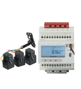 Acrel ADW300 3 Phase IOT Power Meter RS485 4G WIFI LoraWAN MQTT Modbus RTU TCP Protocol Din Rail Building Energy Management