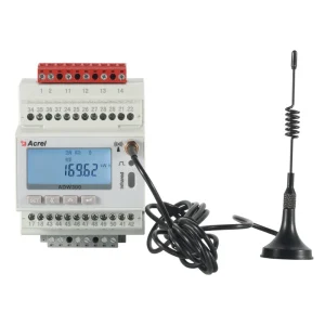 Acrel ADW300 Three Phase Multifunction Power Meter, Wireless Din Rail Electric Meter for Solar PV Plant Industrial Distribution