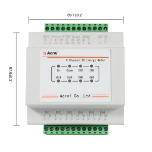 Acrel AMC16 DETT AI 6 Circuits Single Multi Channels 48V Input Base Station DC Power Meter 4 20mA Analog Output RS485