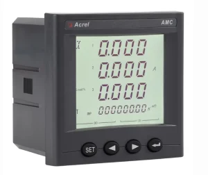 Acrel AMC96L-E4/KC 3 Phase Multi-function Power Meter RS485 Modbus RTU Branch Energy Consumption Monitor