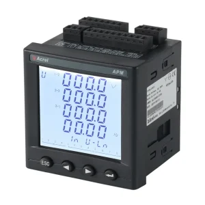 Acrel APM810 Modbus rtu Multifunction Power Meter with Harmonic Analysis and Waveform Recording for Power Quality Monitoring