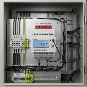Acrel Class 0.5 ADW300 MQTT Protocol IOT Wireless 4G WiFi Power Meter for Building Three-phase Energy Analysis