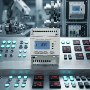 Acrel DJSF1352-RN/D DIN Rail DC Energy Meter Modbus-Rtu LCD Display for Distribution Cabinet/substation/building