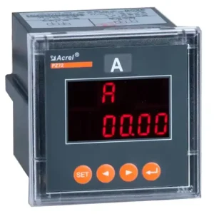 Acrel PZ72L-DE 72mm Panel Mount DC Multi-function Energy Meter with RS485 Modbus