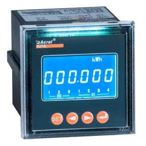 Acrel Single Phase DC Power Analyzer PZ72L DE C Panel Mounted DC0 1000V RS485 Smart Digital Energy Meter
