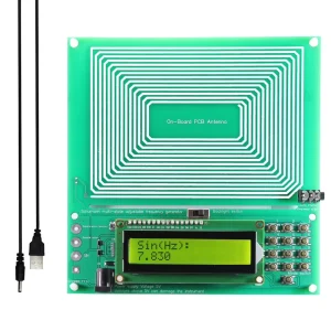 Adjustable Schumann Wave Signal Generator 0.001HZ 200KHZ Pure Sine FM DDS From Keyboard for PCB PCBA