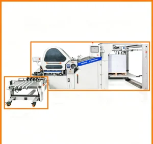 Advanced Touch Controlled Automatic Paper Folder with Rapid Changeover for Leaflet and Flyer Folding Jobs