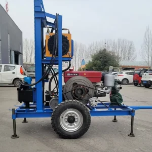 Agricultural 200m Borehole Diesel Electric Well Drilling Rig Mine Drilling Rig Water Drilling Machine