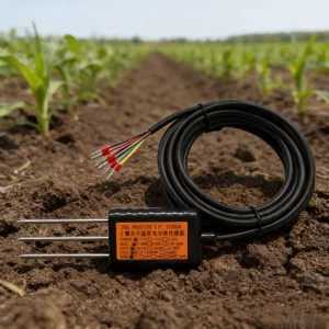 Agricultural Customized BGT RS485 MODBUS RTU IP68 Soil Moisture Temperature Conductivity Sensor Tester for Farm