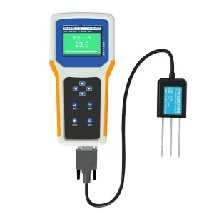 Agriculture Soil NPK PH EC Analyzer Moisture Nutrient Sensor 7 in 1 Soil Tester with Portable Handheld LCD Display Terminal