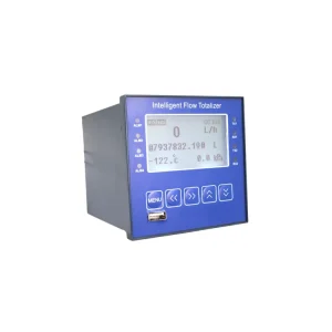 Air Steam Liquid Flow Rate Totalizer Meter LCD Digital Display RS485 Communication Protocol Instrument
