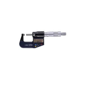 Analog-Digital Outside Micrometer Caliper, 0-25mm, 25-50mm, 50-75mm, 75-100mm, Metal, 0.001mm Resolution