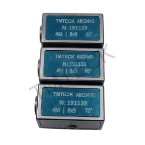 Angle Beam Probe 4Mhz 8*9mm 45 60 70° Each One Piece One Set for Ultrasonic Flaw Detector High Sensitivity