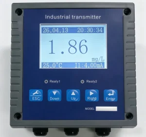 Angyu High Precision Online Fluorescence Dissolved Oxygen Tester RS485 4-20mA Optical Fluorescence Method 316L Material