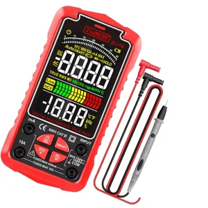 Auto Range Digital LCD Multimeter ZL126B AC/DC Voltage 0-750V DC 0-600V Resistance 0-100Mohm Capacitance Diode