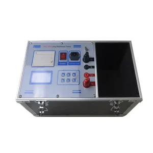 Automatic 100 A Loop Contact Resistance Tester and DC Resistance Micro-Ohmmeter for Transformer and Switch Testing