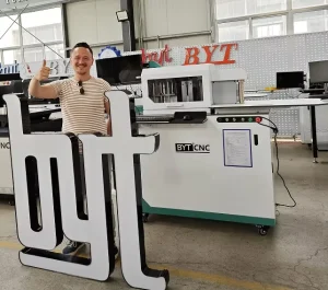 Automatic 3D Printer Channel Letter Bending Machine Signage Letters Aluminum Stainless Steel New Condition Motor Core Components