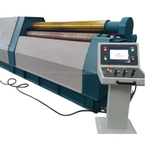 Automatic 4 Roller CNC Plate Rolling Machine with Motor for Carbon Steel Sheet Bending