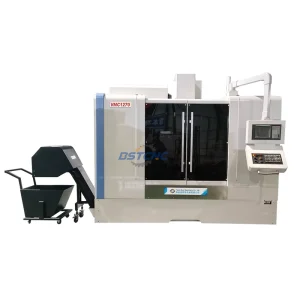 Automatic 4th Axis CNC Machine Center Vmc1270 Aluminium Profile Vertical Metal Milling Center CE Standard Chip Conveyor
