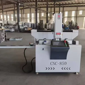 Automatic CNC 600 850mm Milling Drilling Machine for Aluminium Profile for Window Door Making Featuring PLC Engine Core