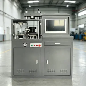 Automatic Cement Compression Flexural Strength Testing Machine 300kN Computer Controlled Hydraulic Servo Tester EN 196 1 ASTM C