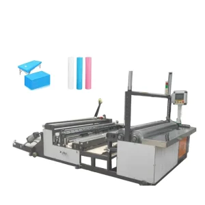 Automatic Disposable Hotel Hospital Protection Bedsheet Making Machine Nonwoven Bed Sheet Folding Machine With Cross Cut