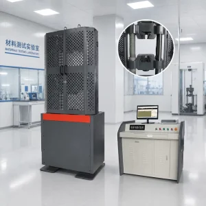 Automatic Microcomputer Servo Universal Tensile Testing Machine Metal Compression Bending Shear Test Lab Equipment