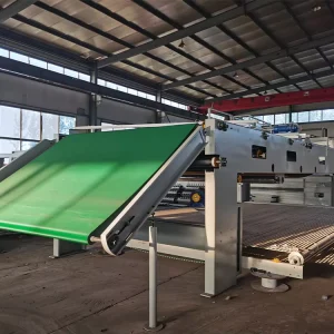 Automatic Non Woven Bed Sheet Folding Machine Surgical Drape Making Machine Adhesive Drape Machine