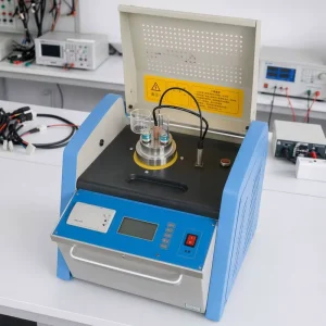 Automatic Oil Dielectric Loss Tan Delta Resistivity Meter Volume Resistivity Dielectric Constant ASTMD924 Transformer Oil Tester