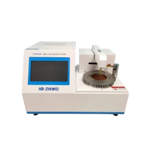 Automatic Open Cup Flash Point Tester ASTM D92 Petroleum Oil Testing Equipment ZWOP608 Touch Screen