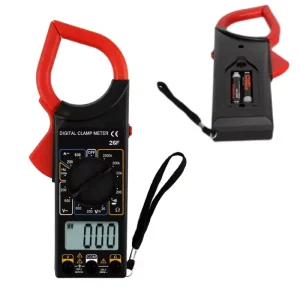Automatic Range Dc Clamp Meter Ac Dc Lcd Dt266 Power Digital Clap Meter Multimeter