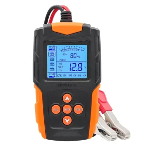 Automobile CCA Battery Analyzer Voltage Tester Foxsur Smart FBT 200 Universal LCD Display 12V 24V Car Battery Tester