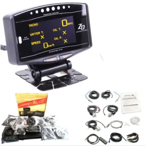 Automotive LCD Digital Water/Oil Temperature Gauge, ZD Meter, DF101, DC12