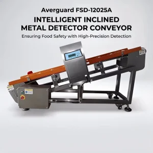 Averguard Conveyor Belt Food Metal Detector High Sensitivity SUS304 HACCP & FDA Compliant for Meat Industry