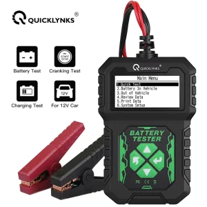 BA107 Battery Tester Charger Analyzer 100-2000 CCA Capacity Load Tester for Car Batteries