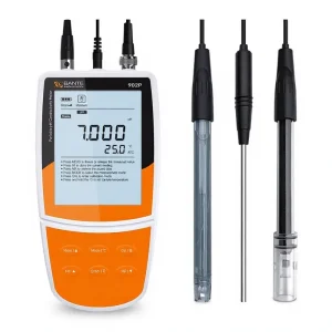 BANTE 902P Portable pH Meter Multi Parameter Meter Accuracy 0.002 pH 1% F.S. Measures pH