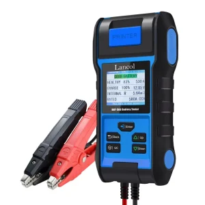 BAT 560 Upgraded 40 3000CCA 3 360 Ah Battery Tester Printer 12V Lithium Universal Diagnostic Tool Color Screen Testing Clamps