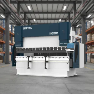 BDE10032 Fully Automatic Aluminum Press Brake Fold Metal Sheet Bending Machine with ESA S875 8+1 Axis Engine Pump Gear
