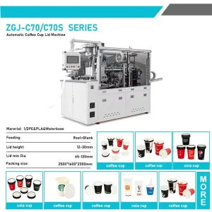 BEST Global Supply One Piece High Dome Paper Lid Forming Machine with PLC Pump 380V 80pcs min Single Sheet Disposable Dome Cover