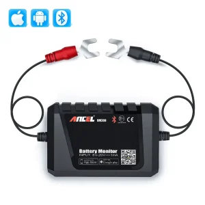 BM300 Car Battery Tester Auto 12V Car Battery Analyzer Android IOS Circuit Electrical System OBD2 Scanner Battery Tester