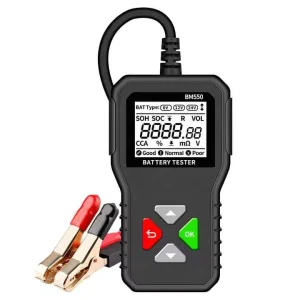 BM550 6V 12V 24V 3-in-1 Digital Automotive System Tool Plastic Battery Analyzer Truck Car Battery Tester