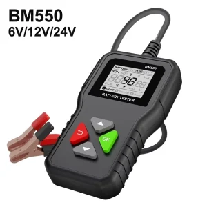 BM550 6V 12V 24V Automotive Diagnostic Tool Car Battery Analyzer and Tester