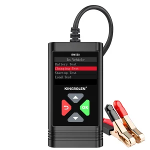 BM560 6V 12V 24V Car Battery Tester 100-2000 CCA Bidirectional Control Auto Cranking and Charging Battery Analyzer