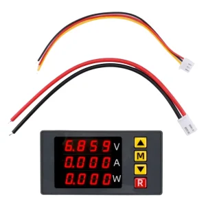 BM730 Digital Energy Meter Power Meter Voltmeter Ammeter Wattmeter DC 0-100V 10A 1000W Voltage Current Detector Voltage Meter