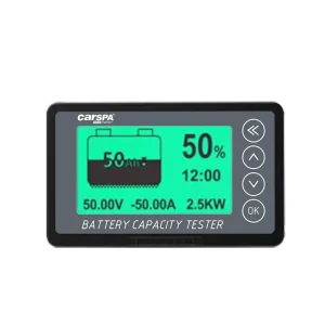 BM750 120V 750A Battery Discharge Tester Car Battery Monitor for LiFePO4 with LCD Screen 8 120V
