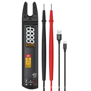 BSIDE U1 Small Current Electrician Meter Fully Automatic AC DC Clamp Multimeter Intelligent Anti Burn for 220V