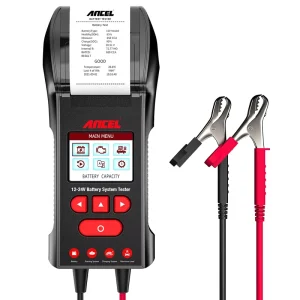 BST600 Automotive Battery Analyzer 12V 24V Starting and Charging System Tester with Internal Resistance Test