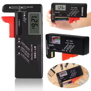 BT-168D BT-168 Digital Battery Tester 9V 1.5V AA AAA Battery Capacity Tester