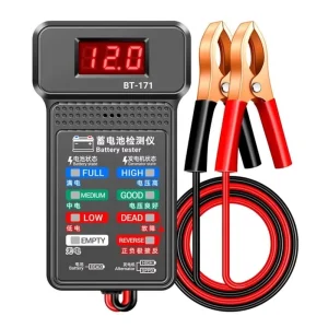 BT 171 12V Battery Capacity Tester with LED Light for Electric Bike and Electric Vehicle Batteries