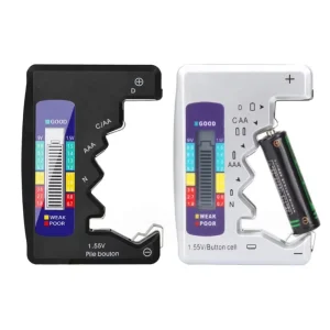 BT-886 LCD Dry Battery Discharge and Level Tester for 1.5V/9V Batteries